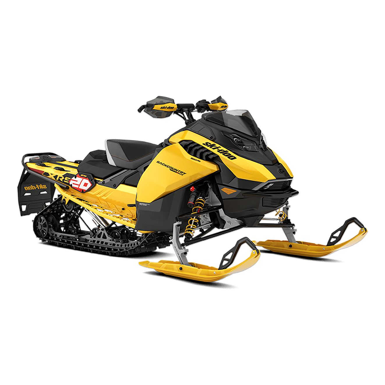 Снегоход Ski-Doo Backcountry в лесу